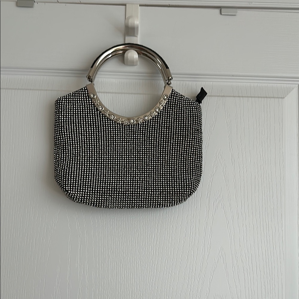 Sparkly Black and Silver Handbag Perfect for Holidays/Weddings